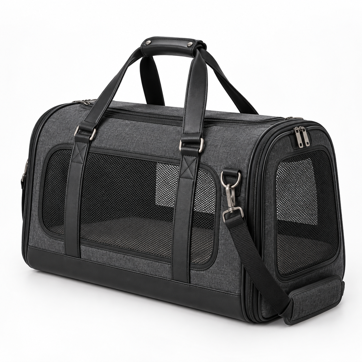 Graphite premium pet carrier supplier option